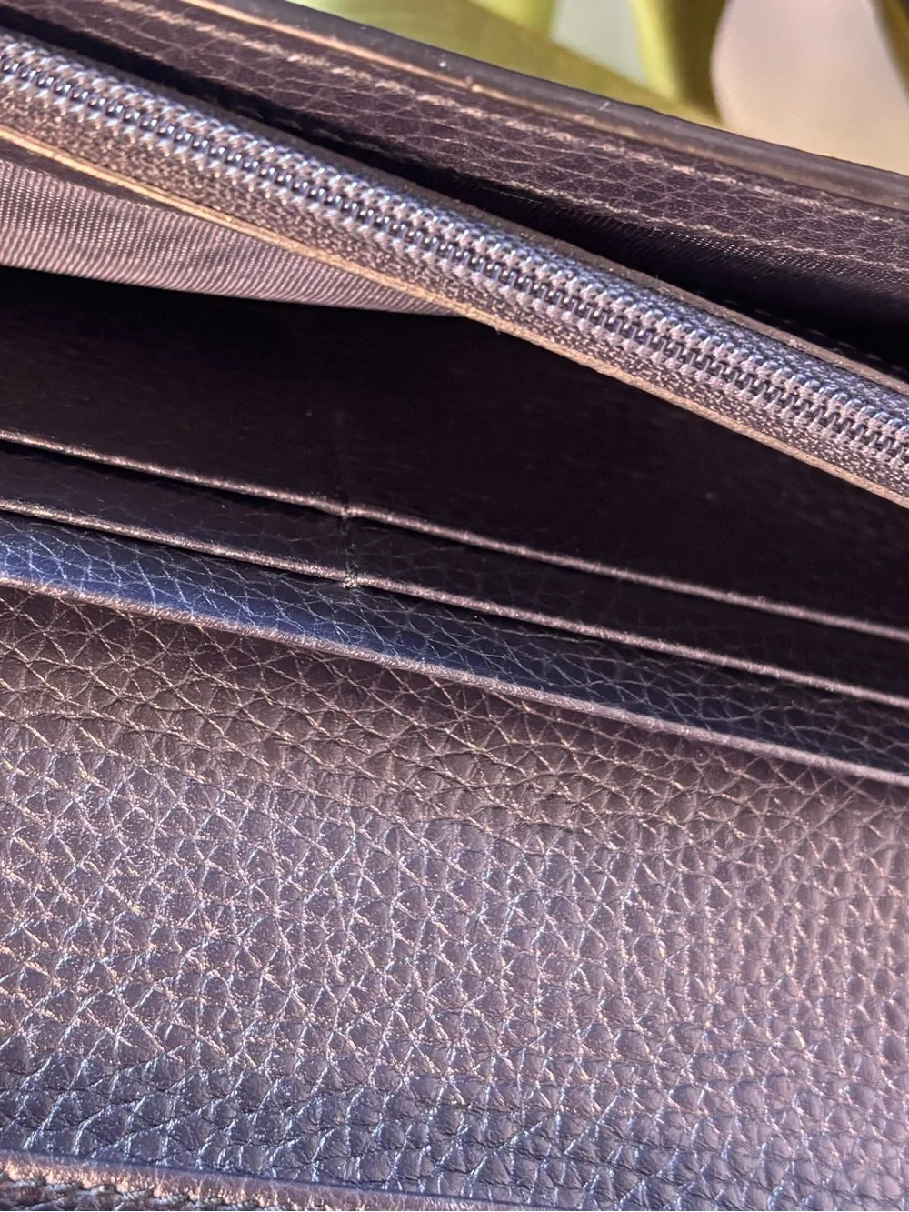 Gucci Navy Bifold Wallet